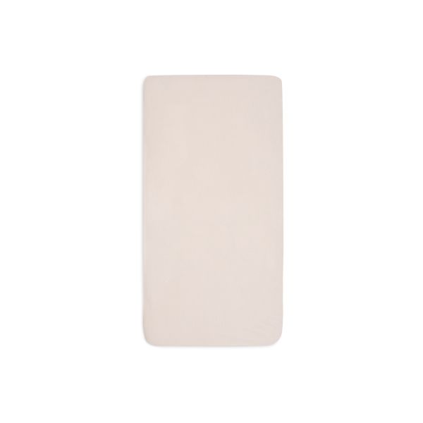 Lot de 2 draps housses 60x120 cm Jersey Blush et Wild Rose