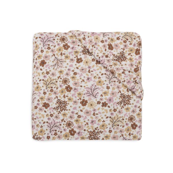 Drap housse 60x120 cm Jersey Flower Fairies