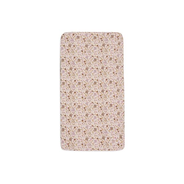 Drap housse 60x120 cm Jersey Flower Fairies