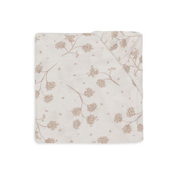Drap housse 60x120 cm Jersey Leafy Dreams