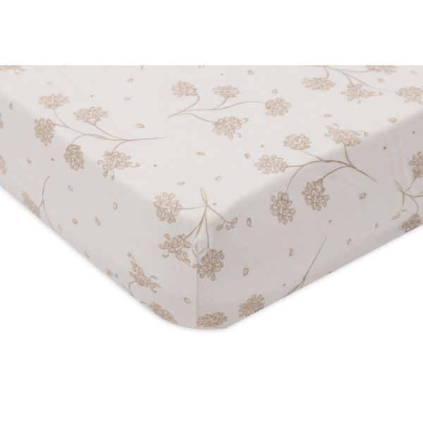 Drap housse 60x120 cm Jersey Leafy Dreams