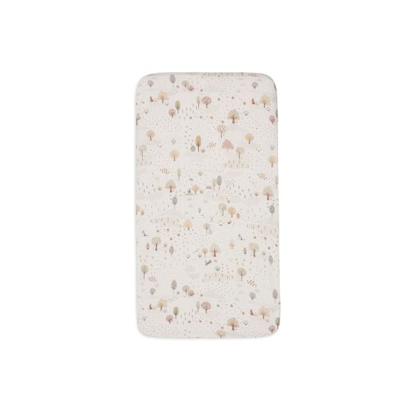 Drap housse 60x120 cm Jersey Tiny Park