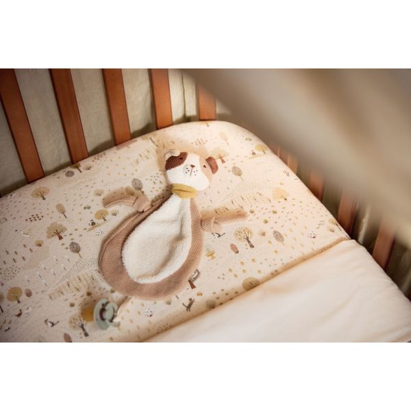 Drap housse 60x120 cm Jersey Tiny Park