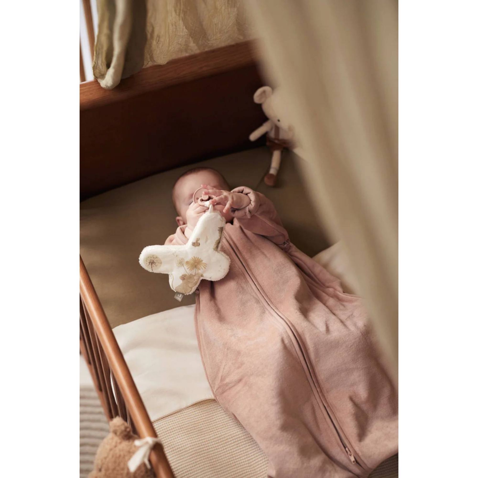 Drap-housse pour lit bébé jersey 60x120 cm de Jollein