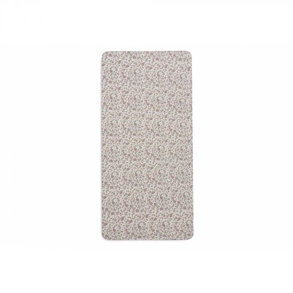 Drap housse 60x120 cm Jersey Retro Flowers