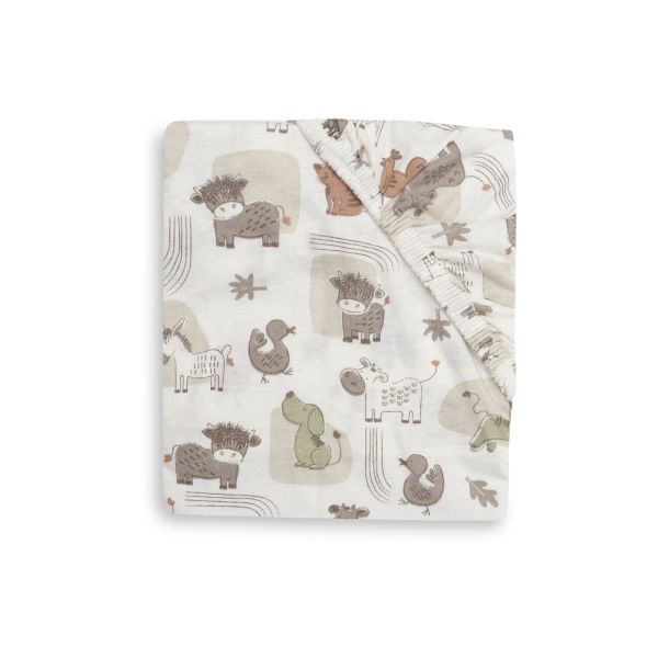 Drap housse 70x140 cm Jersey Barn Buddies