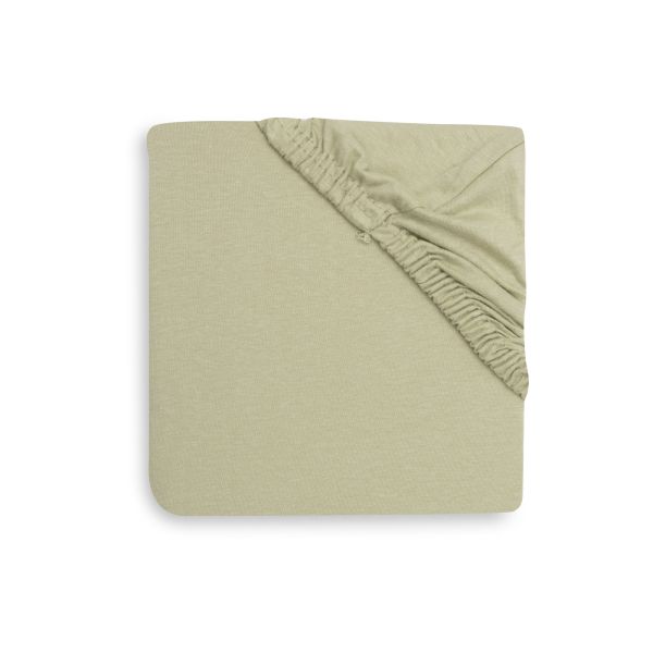 Drap housse 70x140 cm Jersey Soft Matcha
