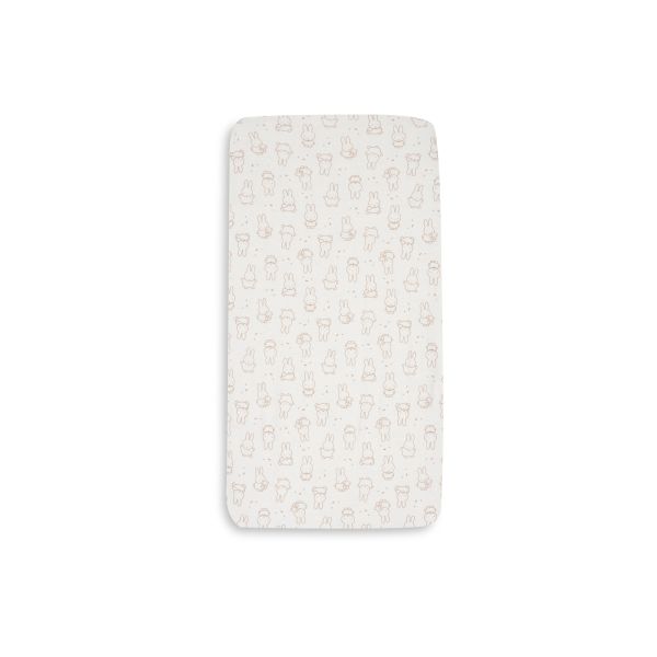 Drap housse 70x140 cm Jersey Light Terra