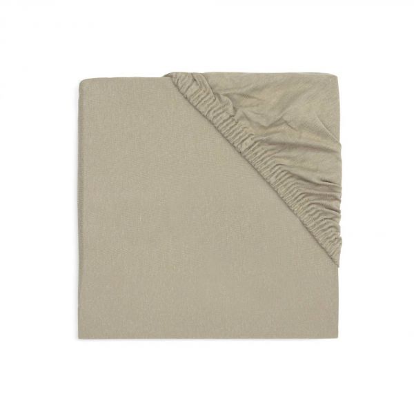 Drap-housse Jersey 70/75 x 140/145 cm Olive