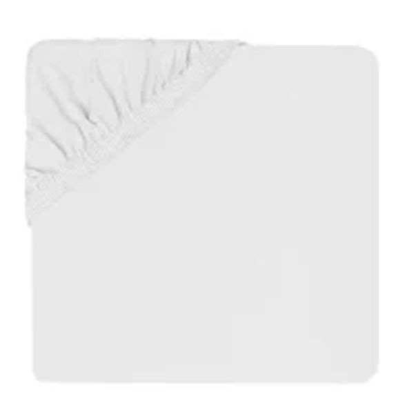 Drap Housse Blanc jersey pour lit Cododo 50x83cm