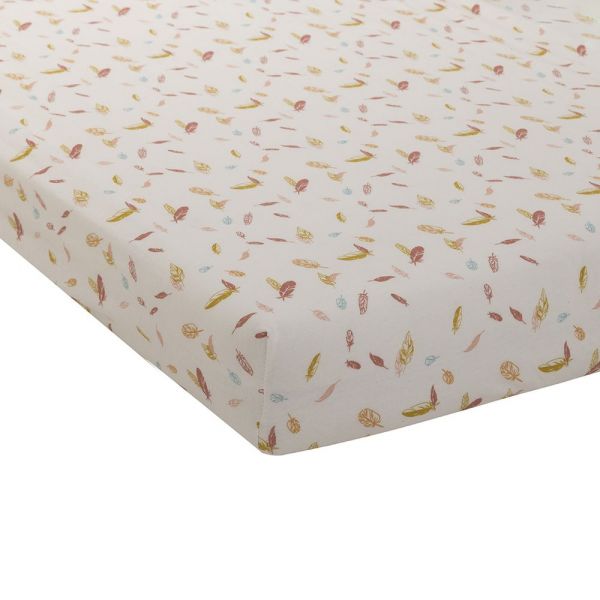 Drap housse jersey 60 x120 cm Happy