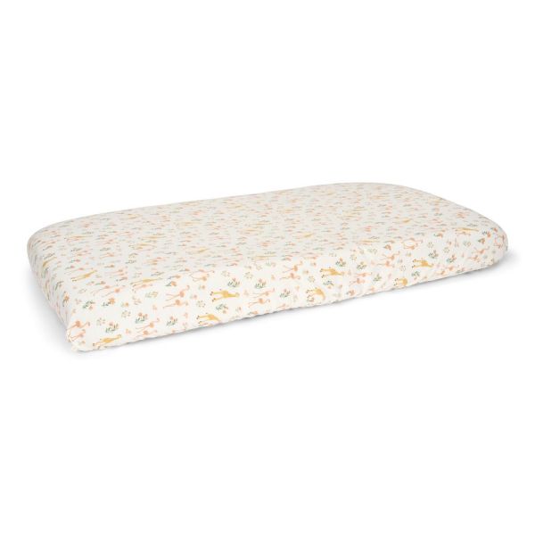 Drap-housse lit bébé - Blooming Safari - 60 x 120 cm