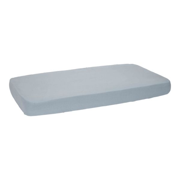 Drap-housse lit bébé - Pure Denim Blue - 60 x 120 cm