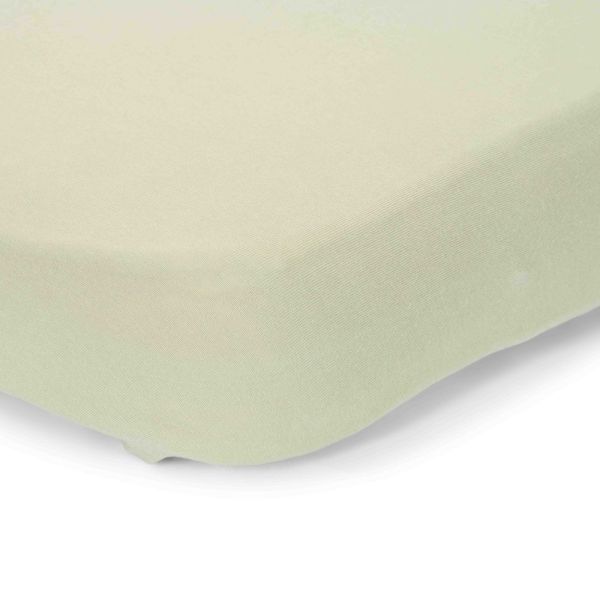 Drap-housse lit bébé - Pure Sage - 60 x 120 cm
