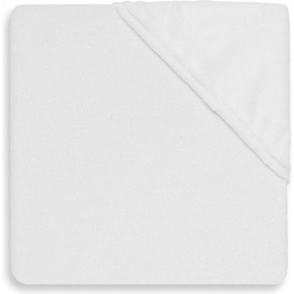 Drap housse molleton 50 x 90 cm white
