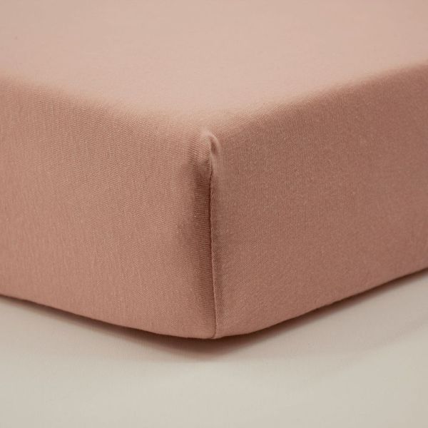 Drap housse 45x85 cm - Rose