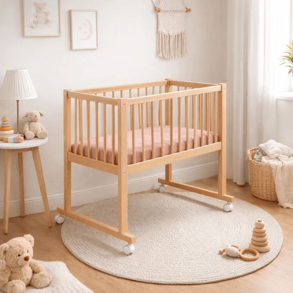 Drap housse 45x85 cm - Rose