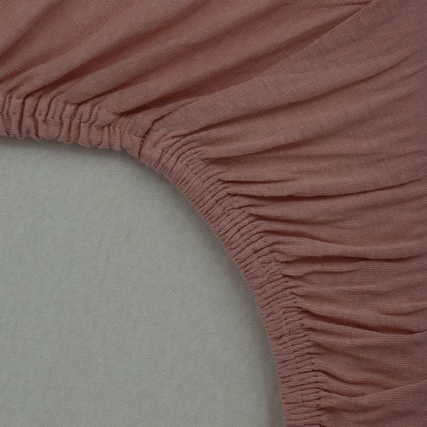 Drap housse 45x85 cm - Rose