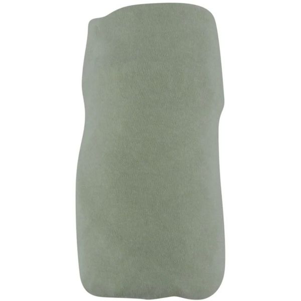 Drap housse Vert mousse 70x140 cm Jersey