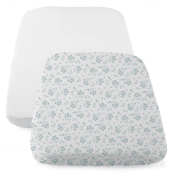 Protège-matelas respirant pour berceau Next2Me Forever - Made in Bébé