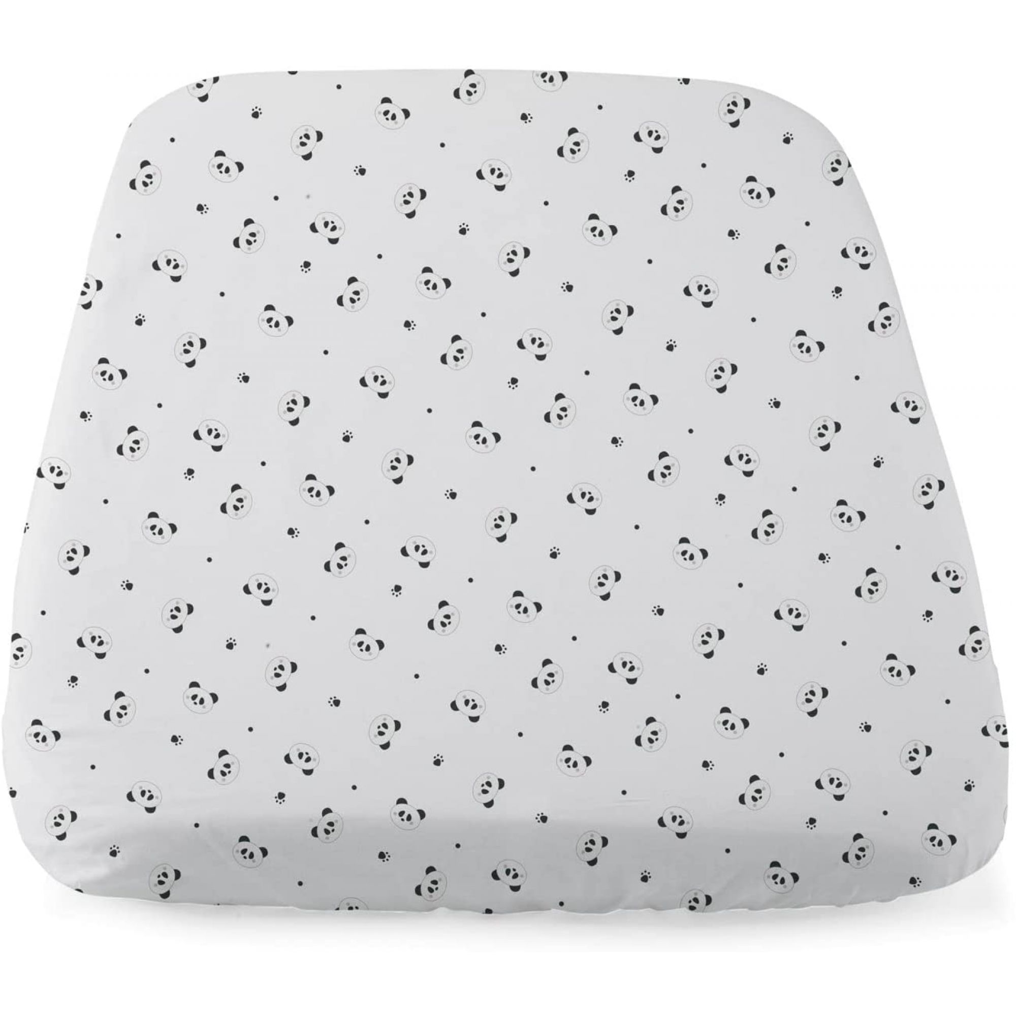 Lot de 2 draps housses Next2Me Panda - Made in Bébé