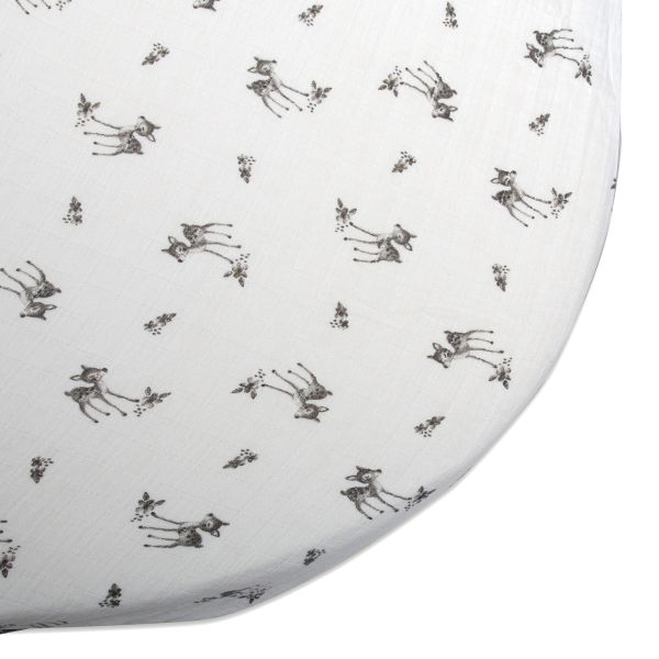 Drap housse pour lit bébé Lugo 90 x 70 cm Faon