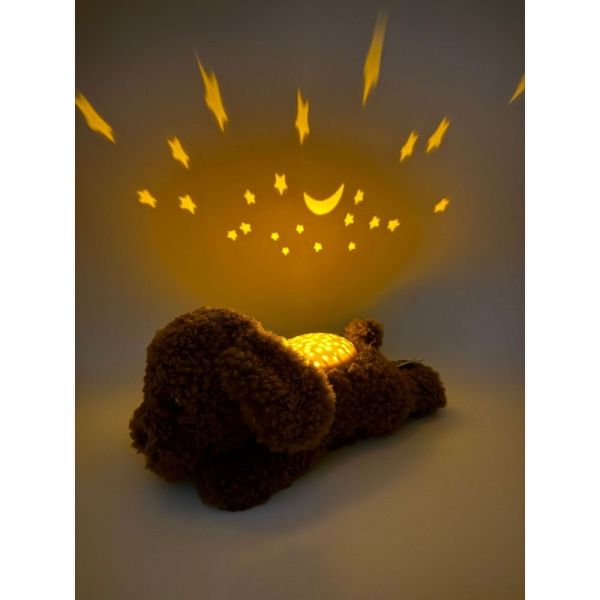Peluche veilleuse bébé projection plafond Chien Dream Buddies
