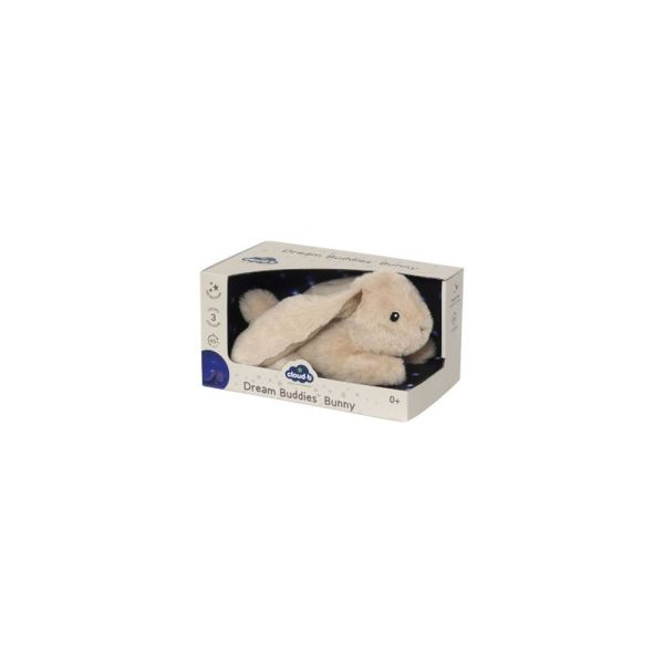 Peluche veilleuse bébé projection plafond Lapin Dream Buddies