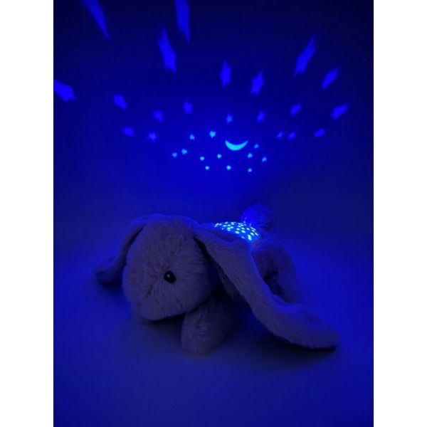 Peluche veilleuse bébé projection plafond Lapin Dream Buddies