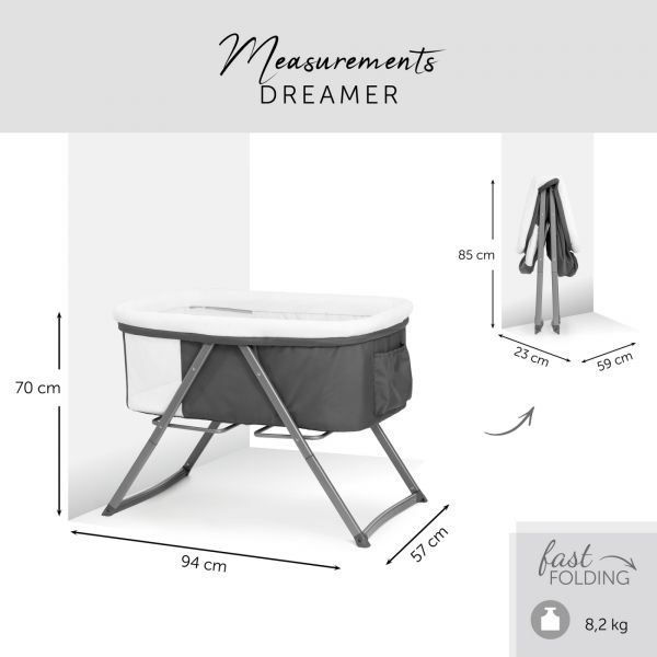 Berceau Dreamer grey