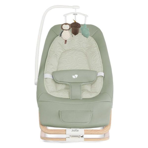 Transat balancelle 2 en 1 avec arche de jeux Dreamer Strata Mist