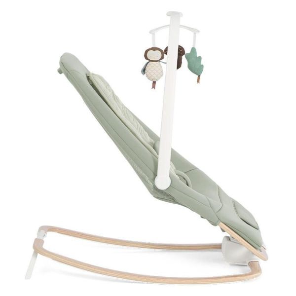 Transat balancelle 2 en 1 avec arche de jeux Dreamer Strata Mist