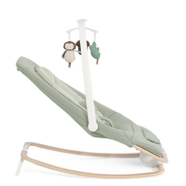 Transat balancelle 2 en 1 avec arche de jeux Dreamer Strata Mist