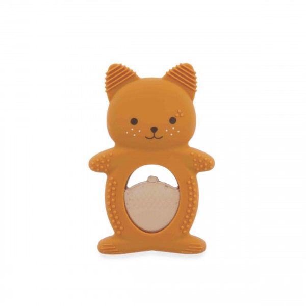 Lot de 2 anneaux de dentition et réfrigérant Ecureuil