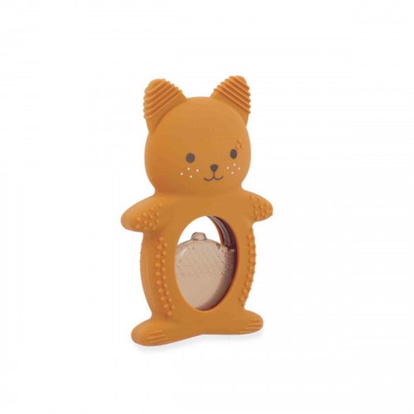 Lot de 2 anneaux de dentition et réfrigérant Ecureuil