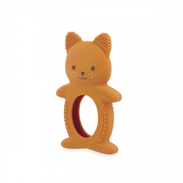 Lot de 2 anneaux de dentition et réfrigérant Ecureuil