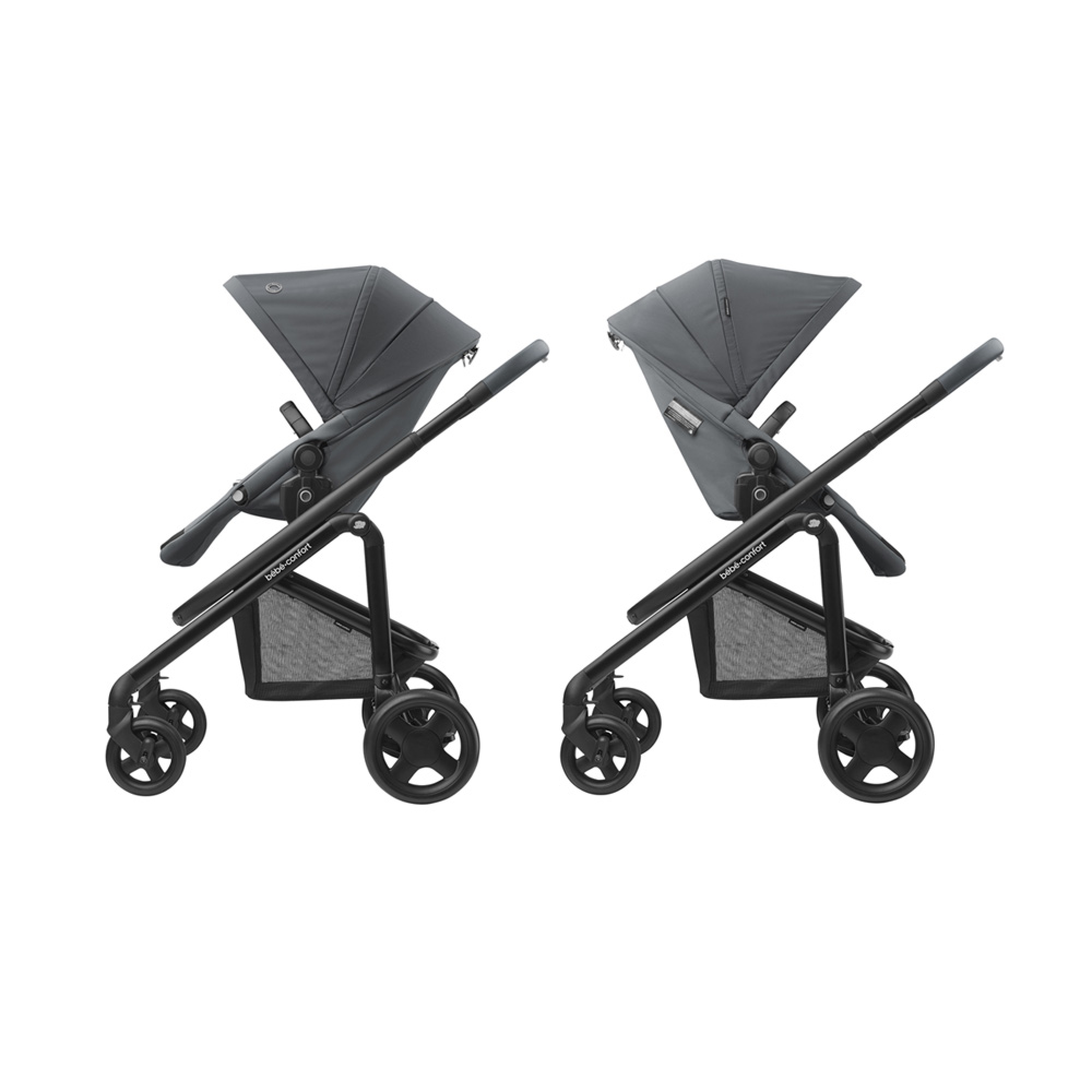 Pack Poussette Duo Lila Cp Pebble Pro Essential Graphite Made In Bebe