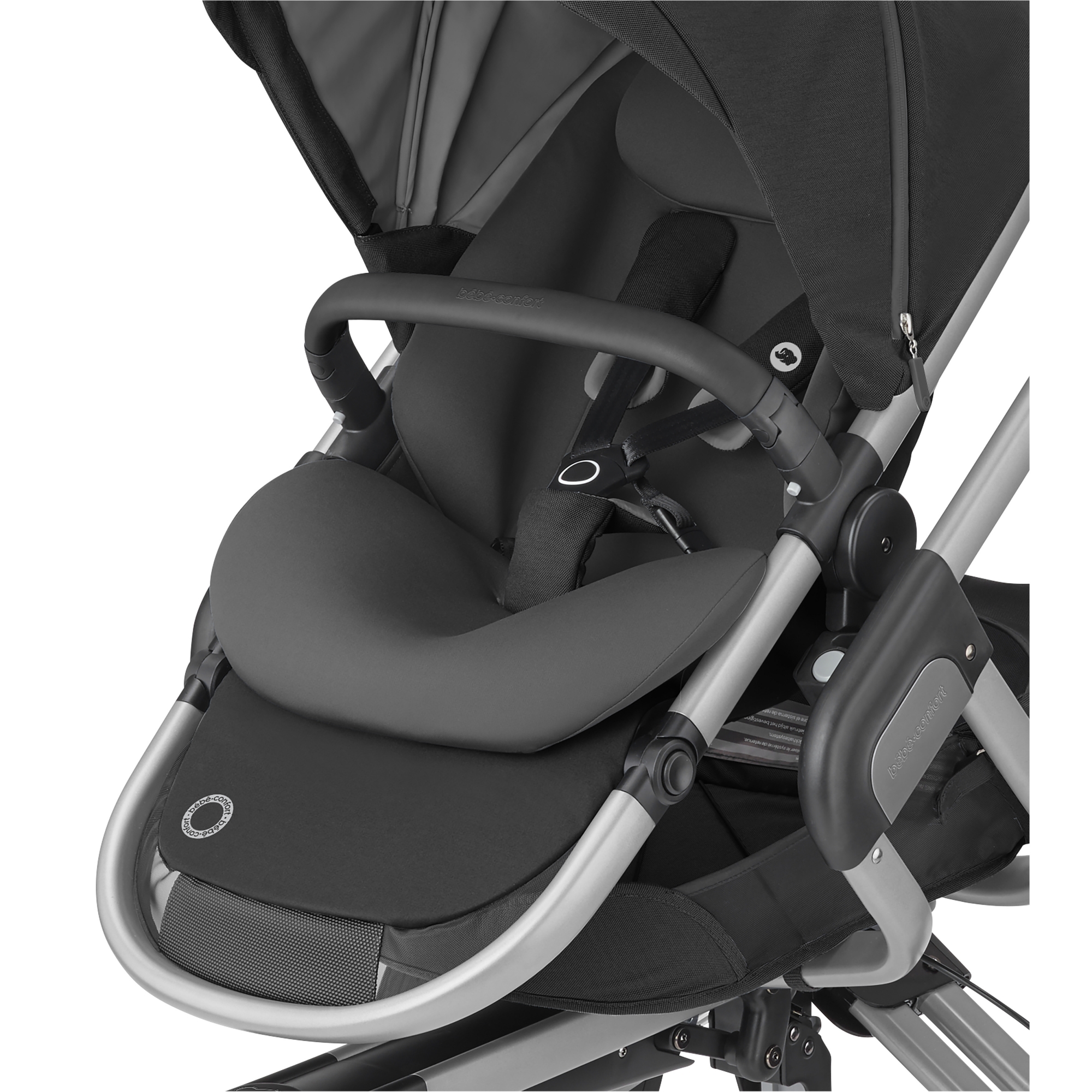 Bebe Confort Poussette Duo Nova 3 Roues Pebble Pro Essential Black Made In Bebe