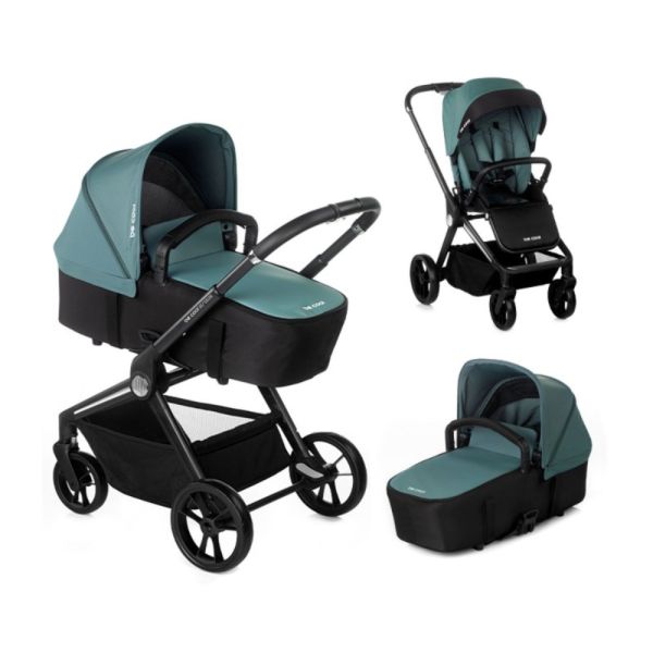 Duo poussette + nacelle Stratos - Be Teal
