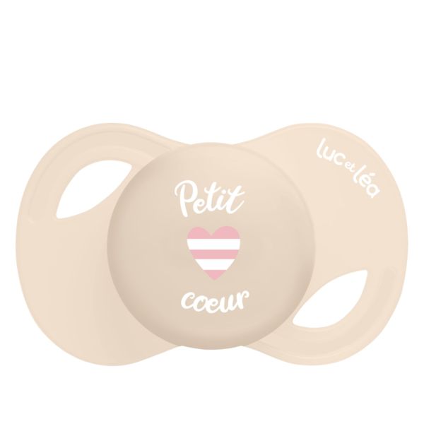 Duo de sucettes anatomiques Lapin et Petit Cœur 0-6 mois