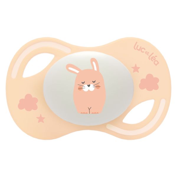 Duo de sucettes anatomiques lapin et pingouin 0-6 mois