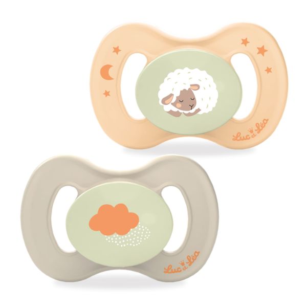 Duo de sucettes anatomiques mouton 0-6 mois