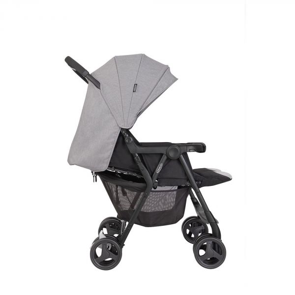 Poussette double DuoRider Steeple Gray
