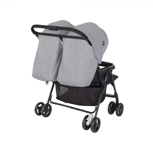 Poussette double DuoRider Steeple Gray