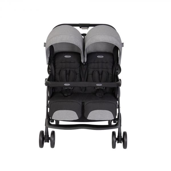 Poussette double DuoRider Steeple Gray