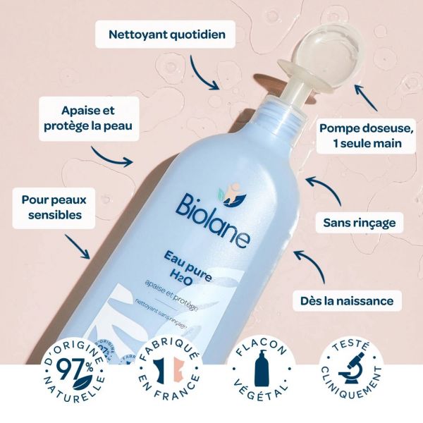 Eau pure H2O 350 ml