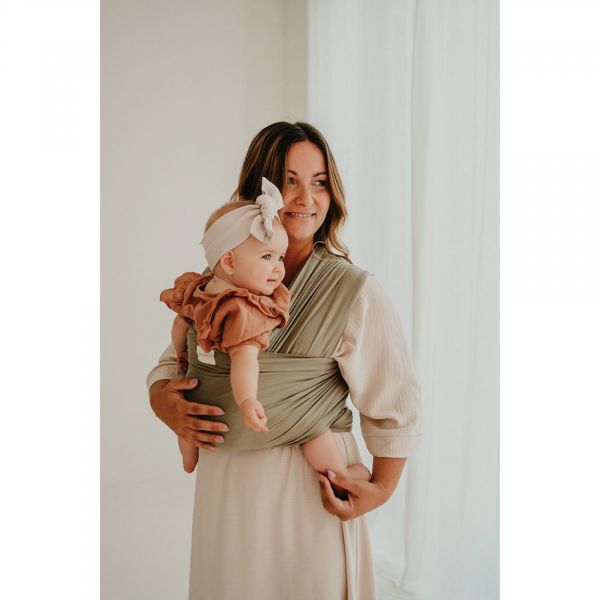 Echarpe de portage - Tricot-slen Bamboo - khaki