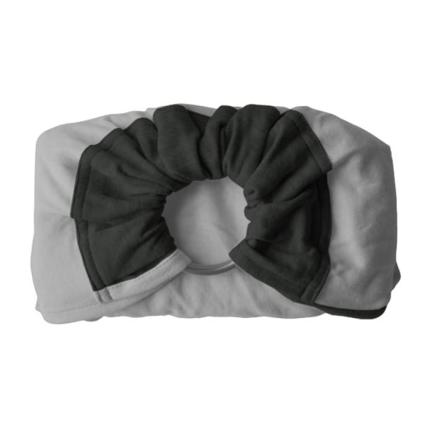 Écharpe de portage sans noeud - Tricot-Sling - Gris velvet