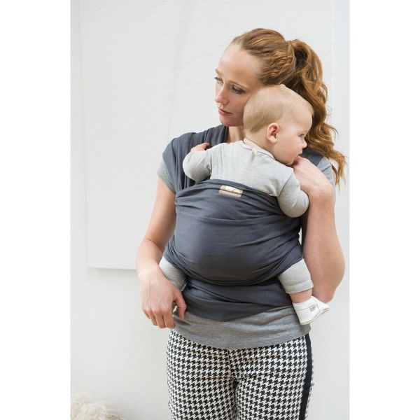 Écharpe de portage - Tricot-Slen Bio - Dark grey