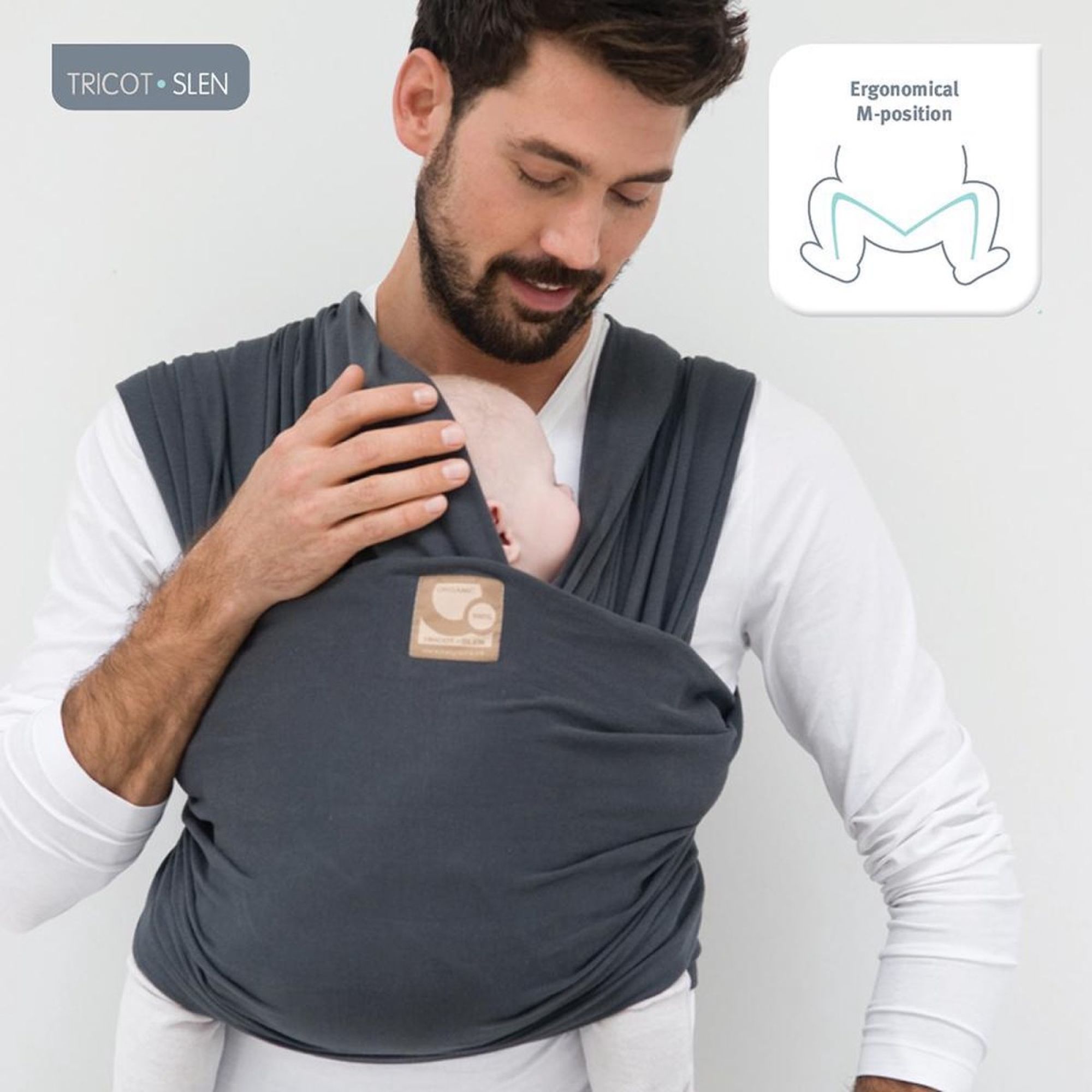 Echarpe porte bébé tricot slen babylonia new arrivals